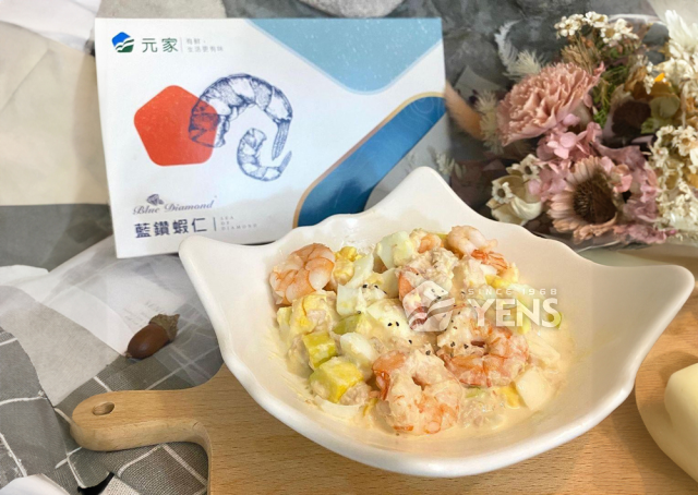 謝謝IG#貪食魚PP｜宅配美食 推薦元家「藍鑽蝦仁 」