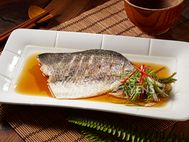 清蒸金目鱸魚片
