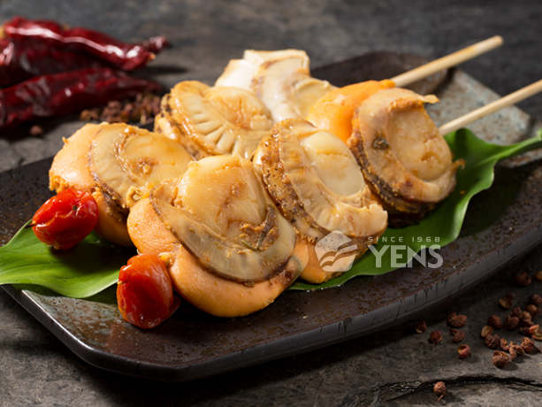 日本熟帆立貝<P>Japanese Boiled Scallop Meat with Roe