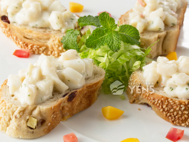 鮑魚風味沙拉創意料理