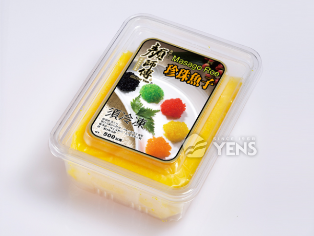 Flavored Capelin Roe (Masago)