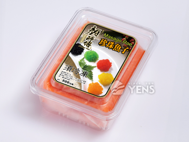 Flavored Capelin Roe (Masago)