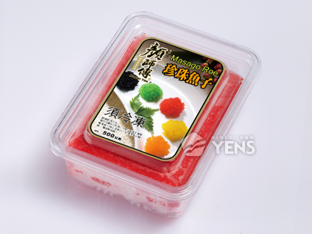 顏師傅 珍珠魚子系列<P>Flavored Fish Roe (Masago)