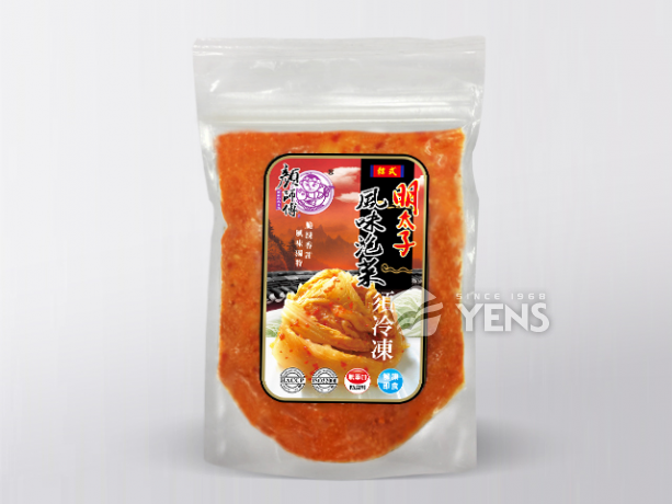 顏師傅明太子風味泡菜包裝