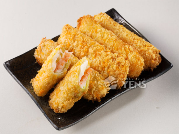 Breaded Cabbage Surimi Roll