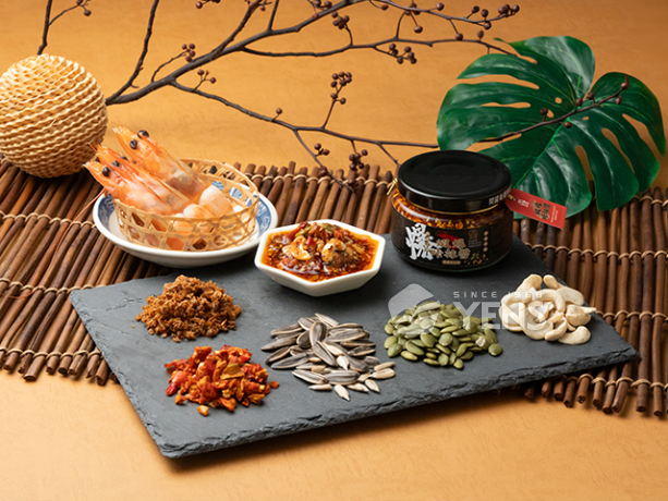 品元堂 蝦爆咔辣醬<P>Crunchy Spiced Nutty Shrimp Paste