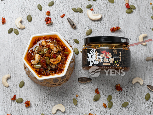 品元堂 蝦爆咔辣醬<P>Crunchy Spiced Nutty Shrimp Paste