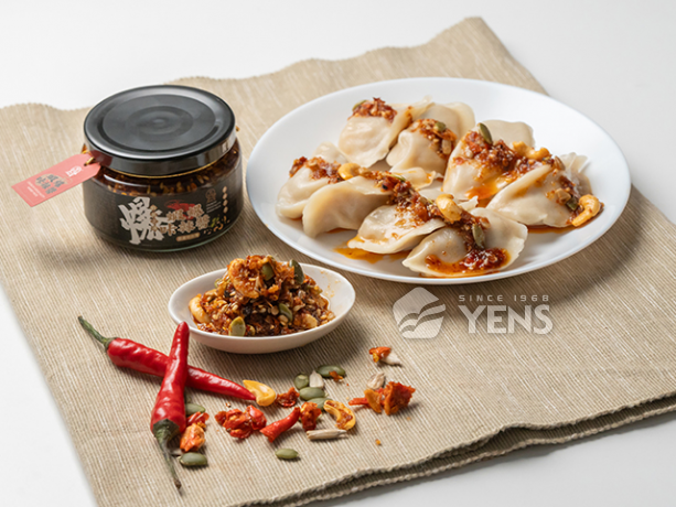 品元堂 蝦爆咔辣醬<P>Crunchy Spiced Nutty Shrimp Paste