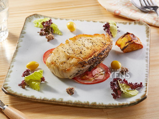 犬牙南極魚(美露鱈)切片料理