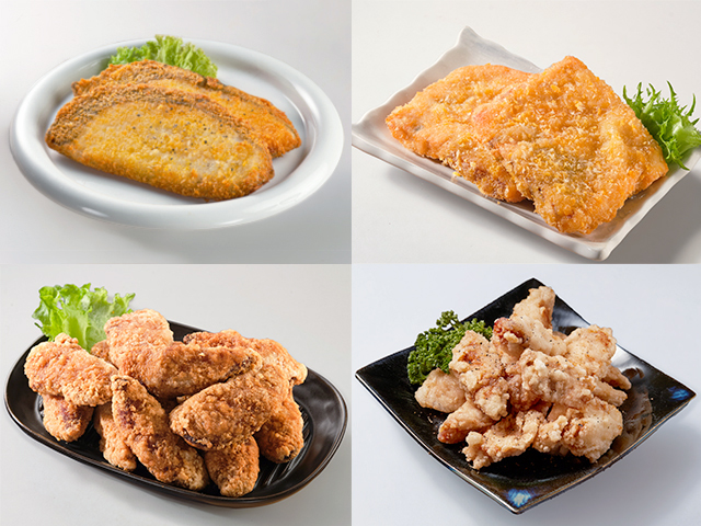 裹粉酥炸魚排系列