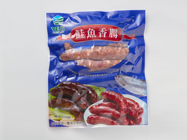 鮭魚香腸<P>Frozen Salmon Sausage