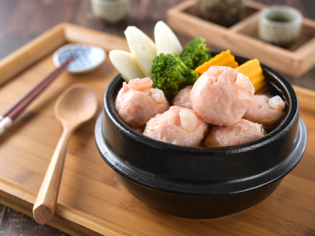 Purée/boule de crevettes décortiquées