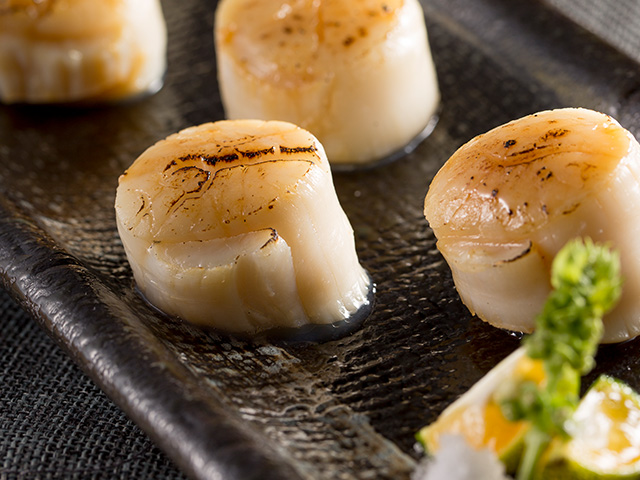 Cooked Scallop, Roe-off