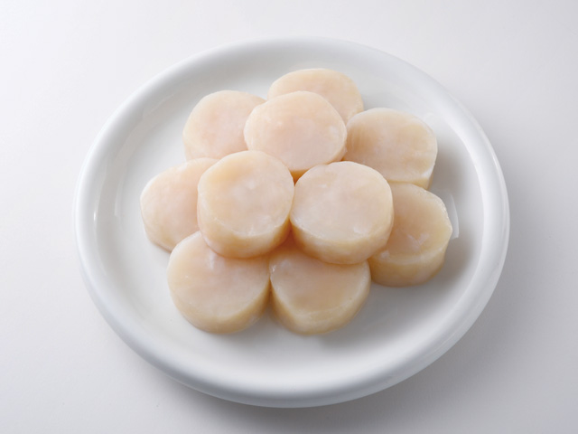 圓干貝<P>Frozen Scallop Meat