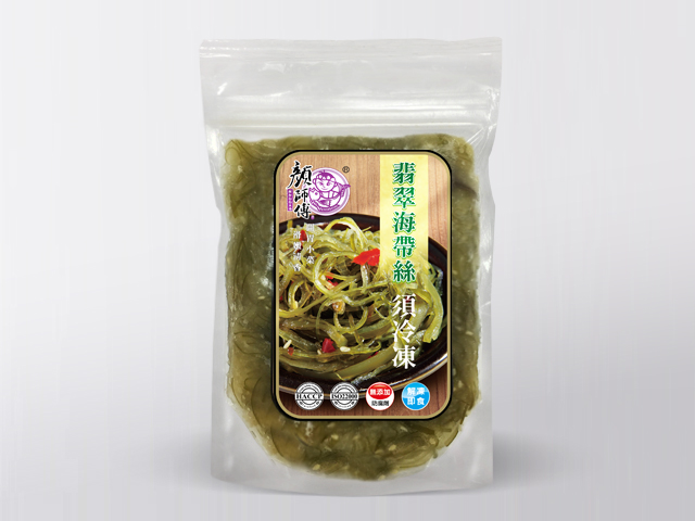 顏師傅 翡翠海帶絲(天然色素)<P>Natural Seaweed Salad (Chuka Wakame)