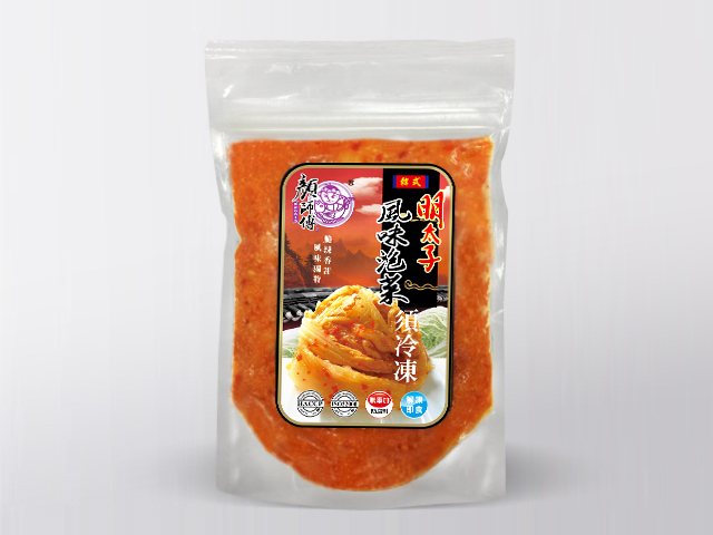 顏師傅 明太子風味泡菜<P>Kimchi with Capelin Roe