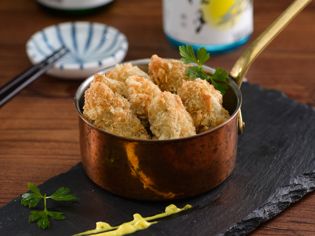 日本炸牡犡<P>Breaded Hiroshima Oyster