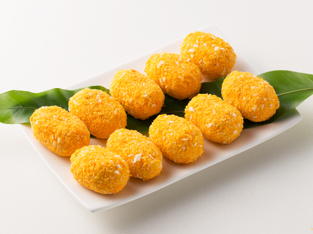 爆漿南瓜酥<P>Pumpkin Nuggets with Fillings