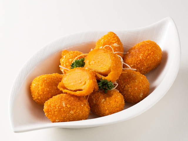 爆漿南瓜酥<P>Pumpkin Nuggets with Fillings