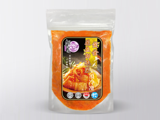 顏師傅 黃金飛魚卵泡菜<P>Kimchi with Flying Fish Roe