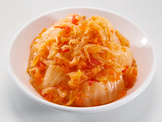 Kimchi with Flying Fish Roe