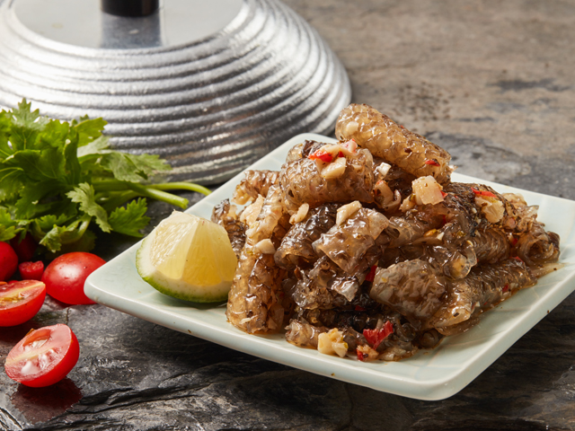 品元堂 泰式涼拌水晶皮(魚皮)<P>Thai-Style Fish Skin