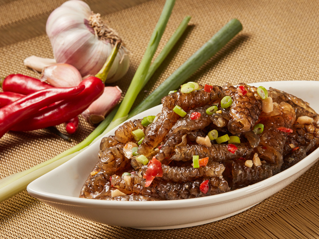 品元堂 醋溜涼拌水晶皮(魚皮)<P>Soy Vinaigrette Dressed Fish Skin