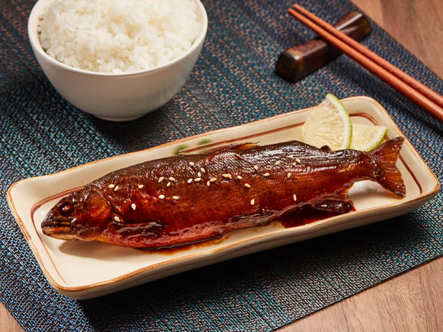 品元堂 佃煮香魚<P>Soy Sauce Boiled Sweetfish (Ayu)