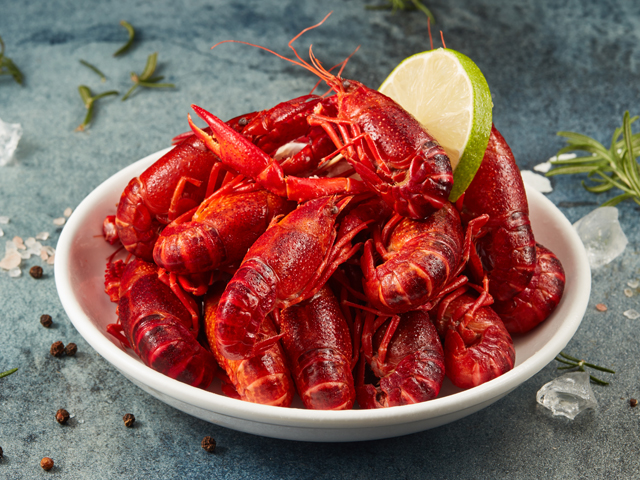 Frozen Prepared Whole Crawfish