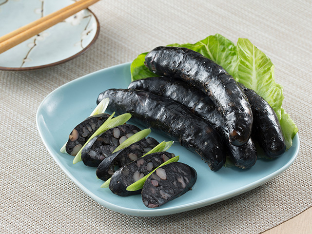 品元堂 墨魚香腸<P>Squid Ink Sausage