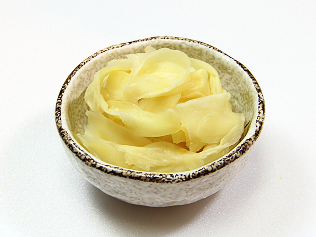 Gingembre mariné   (Jaune / Rouge) (Gari)