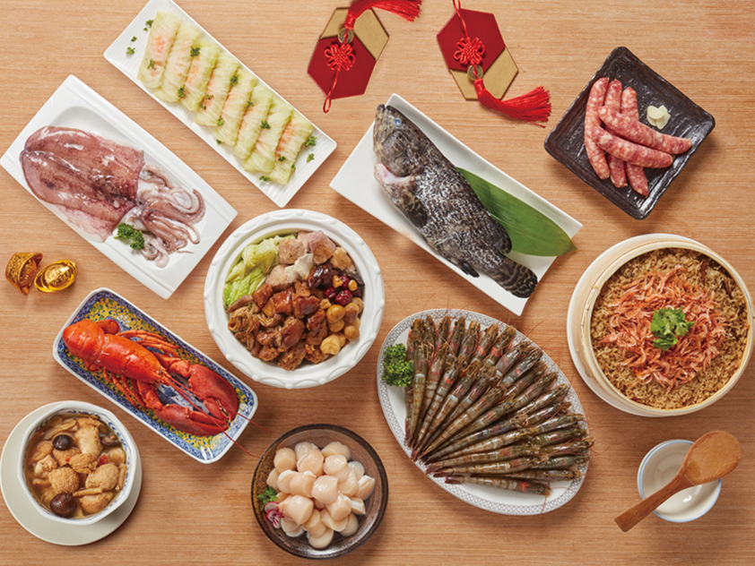 豪華龍蝦海鮮年菜組