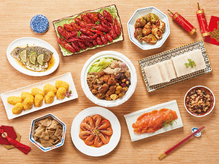 金牛送財(整組熟食10件)<P>神級美食熱銷年菜組(6~8人)