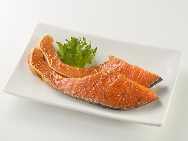 西西里風味鮭魚<P>Sicilian-style Salmon
