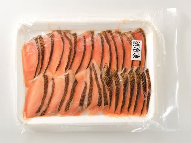 Torched Salmon Trout Sushi Slice