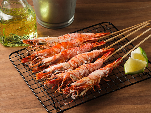 活凍黑虎蝦(草蝦)<P>Live Frozen Black Tiger Shrimp