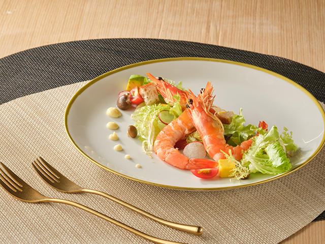 Cooked Blue Diamond Shrimp