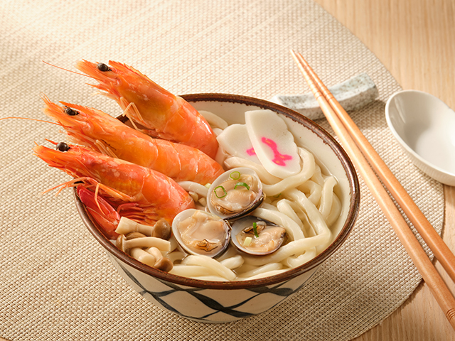 Cooked Blue Diamond Shrimp