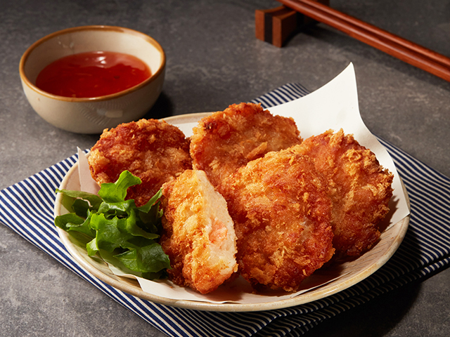 藍鑽蝦排<P>Breaded Blue Diamond Shrimp Nuggets