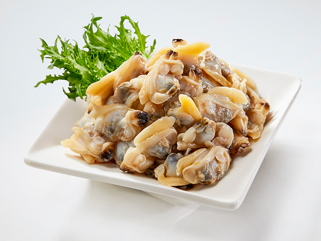 熟凍花蛤肉<P>Cooked Clam Meat