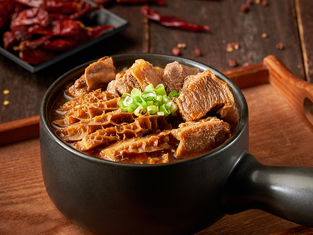 品元堂 麻辣藤椒牛三寶<P>Spicy Mixed Beef Stew with Sichuan pepper