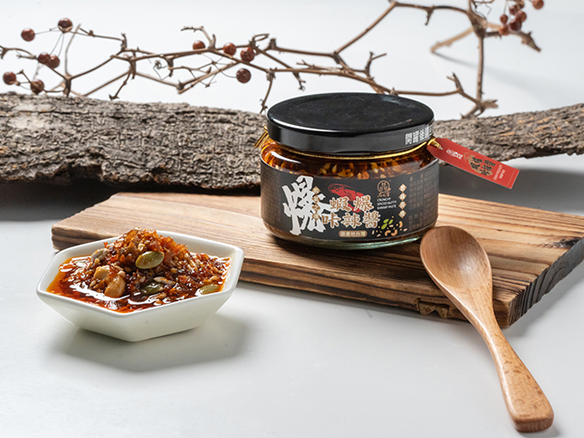 Crunchy Spiced Nutty Shrimp Paste