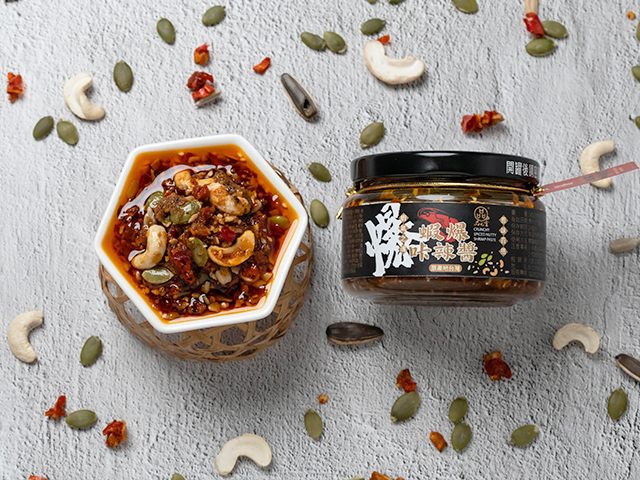 Crunchy Spiced Nutty Shrimp Paste