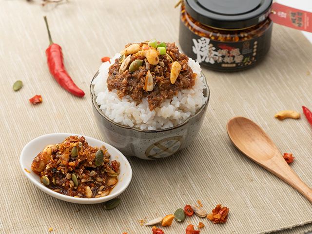 Crunchy Spiced Nutty Shrimp Paste