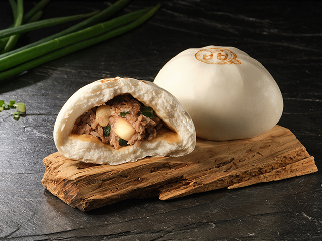 Steamed Scallop And Pork Bun