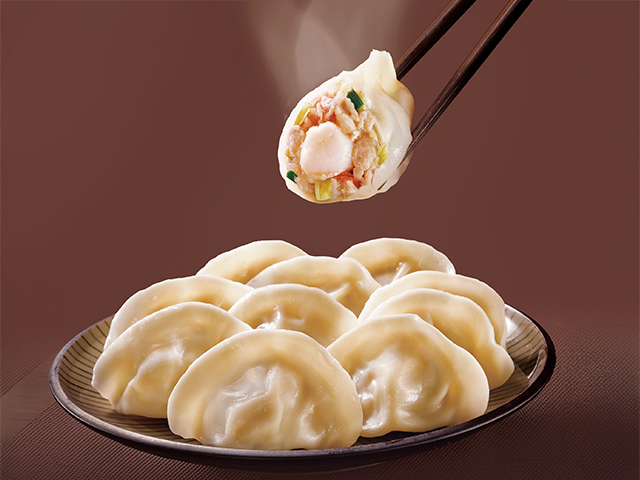 品元堂 干貝韭黃水餃<P>Scallop & Yellow Chive Dumplings