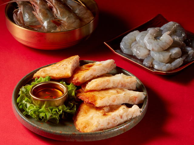 Crispy Prawn Pancake