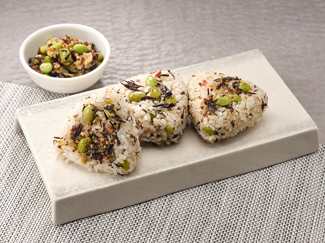 顏師傅 毛豆藜麥洋栖菜<P>Edamame Hijiki Salad with Quinoa