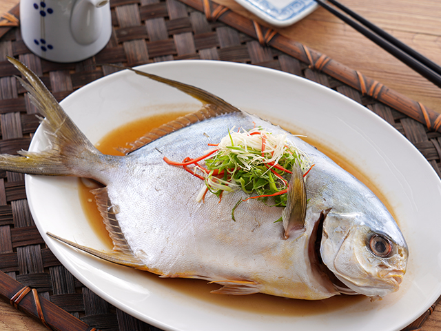 金鯧魚(黃金鯧)<P>Frozen Pompano Fish