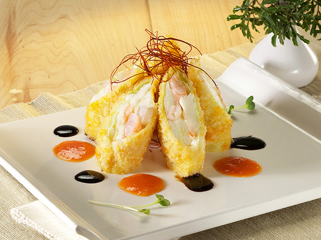 Breaded Cabbage Surimi Roll